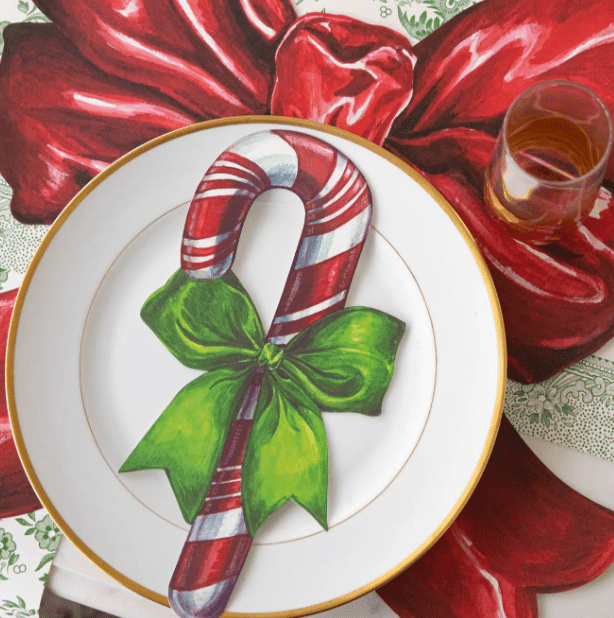 Candy Cane Table Accent - Veranda Cafe & Mercantile