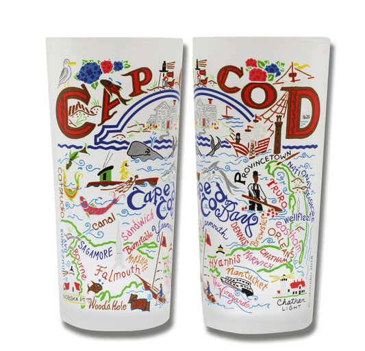 Cape Cod Drinking Glass Set - Veranda Cafe & Mercantile