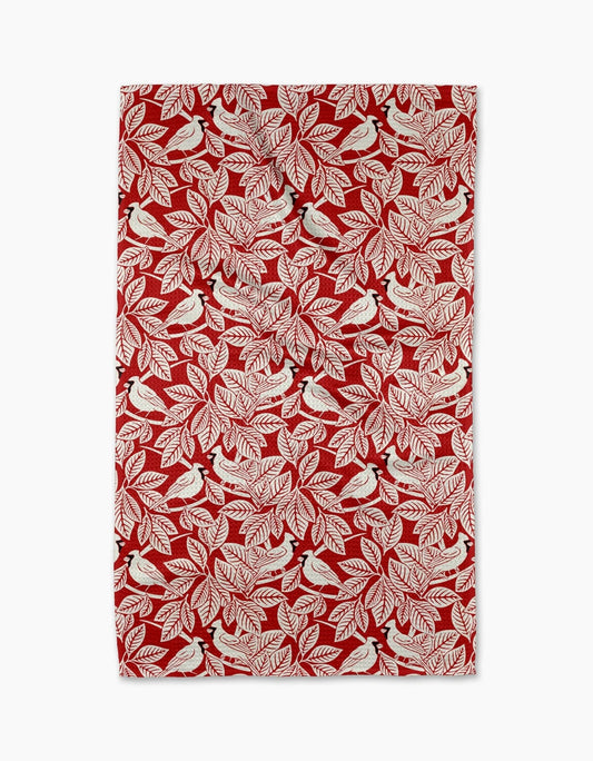 Cardinal Canopy Tea Towel - Veranda Cafe & Mercantile