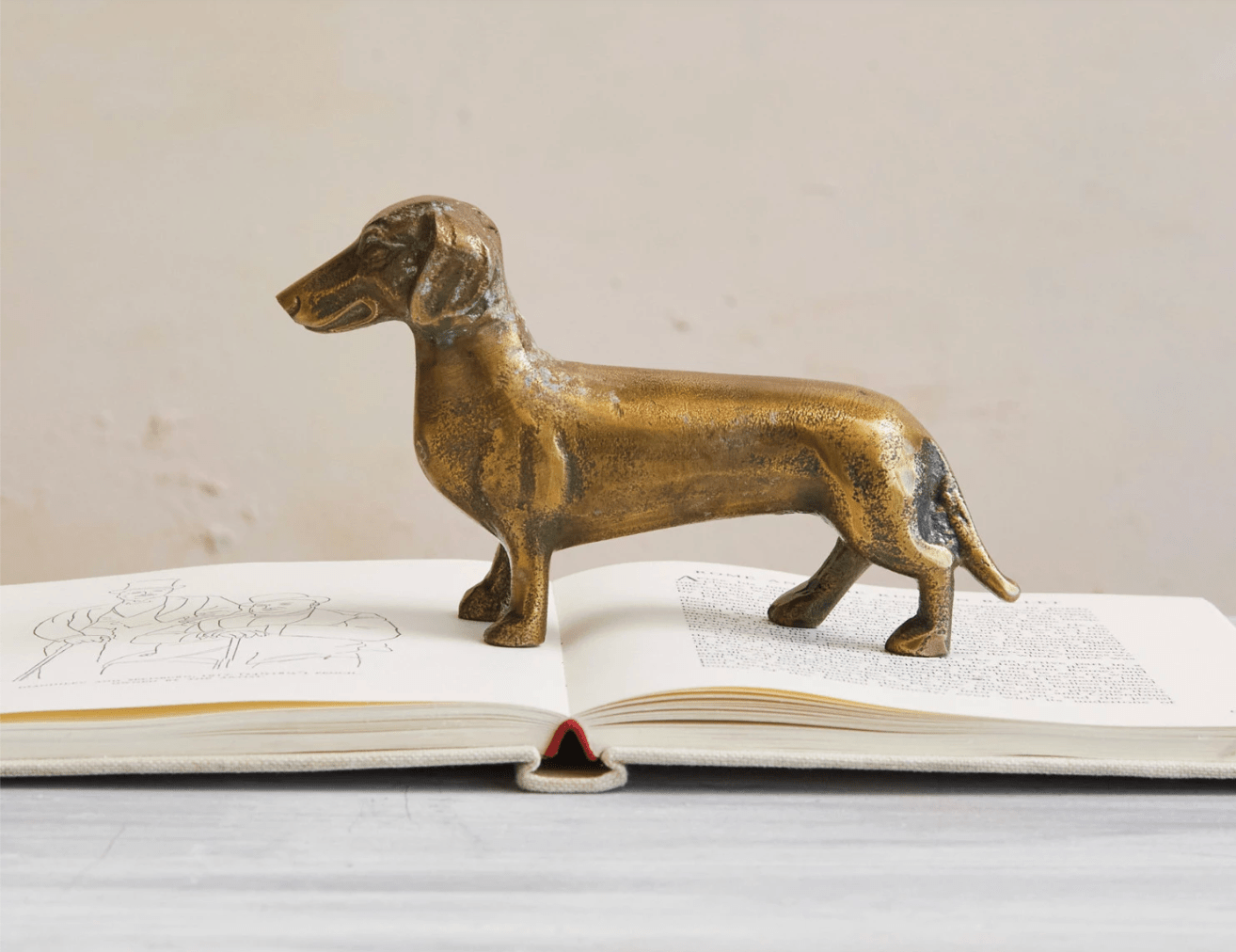 Cast Aluminum Dachshund - Veranda Cafe & Mercantile