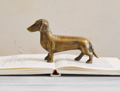 Cast Aluminum Dachshund - Veranda Cafe & Mercantile