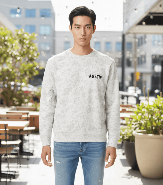 catstudio Doodle Sweatshirt – Austin - Veranda Cafe & Mercantile