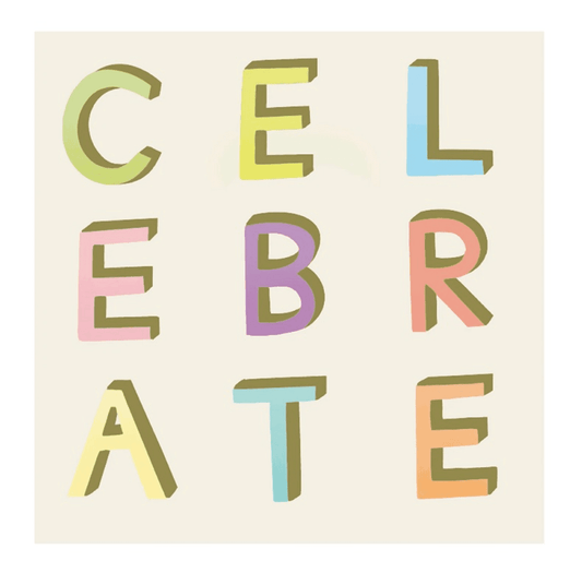 Celebrate Cocktail Paper Napkins - Veranda Cafe & Mercantile