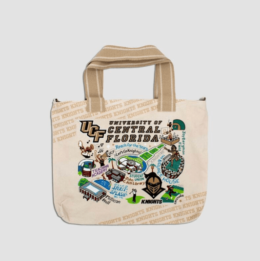 Central Florida, University of Collegiate Tote Bag - Veranda Cafe & Mercantile