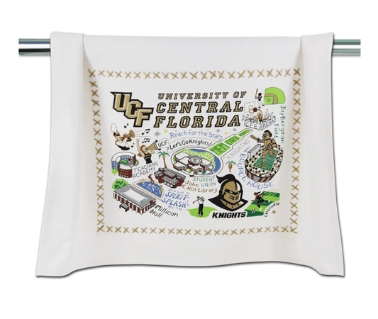 Central Florida, University of Dish Towel - Veranda Cafe & Mercantile