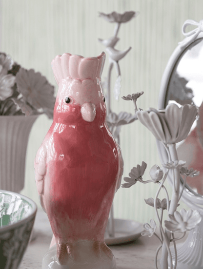 Ceramic Cockatoo Shaped Pitcher - Veranda Cafe & Mercantile