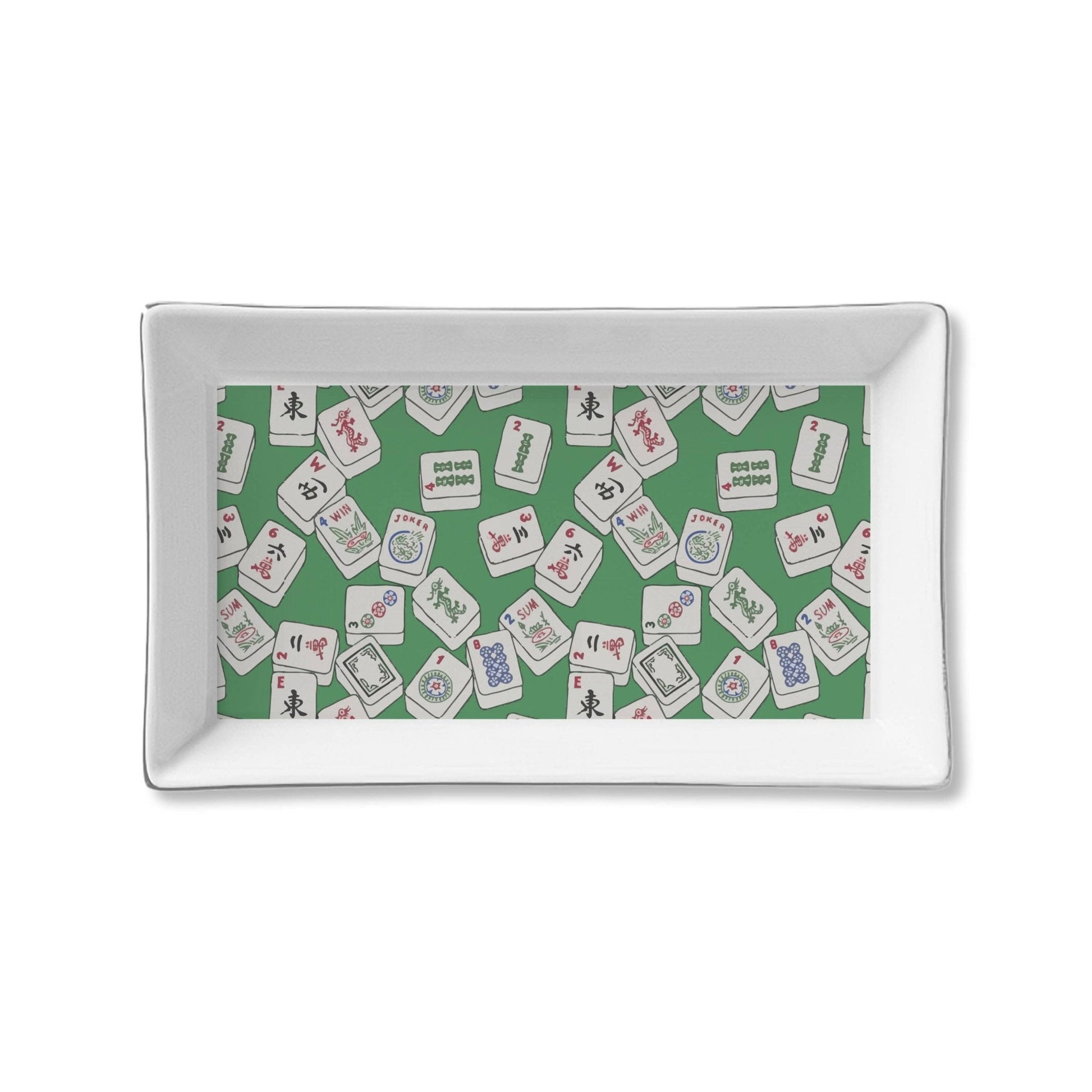 Ceramic Tray - Mahjong - Veranda Cafe & Mercantile