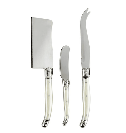 Charcuterie Cheese Knives Book Box - Pearl - Veranda Cafe & Mercantile