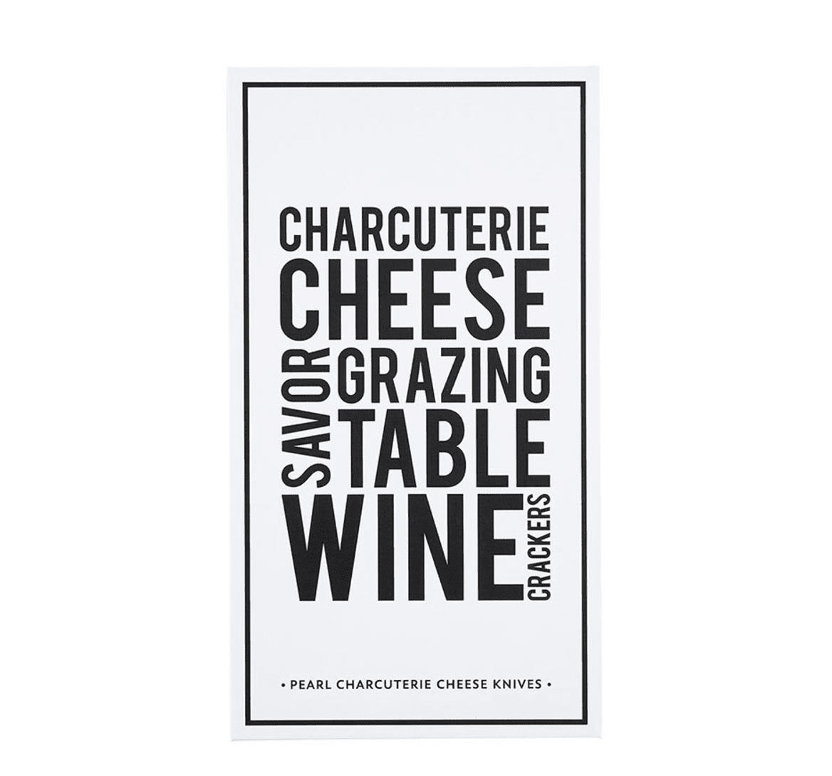 Charcuterie Cheese Knives Book Box - Pearl - Veranda Cafe & Mercantile
