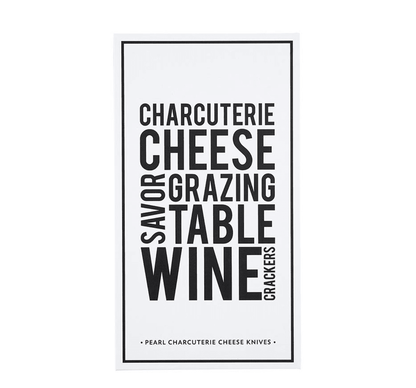 Charcuterie Cheese Knives Book Box - Pearl - Veranda Cafe & Mercantile