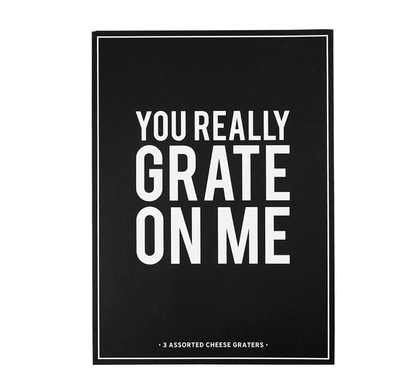 Cheese Graters Book Box - You Really Grate On Me - Veranda Cafe & Mercantile