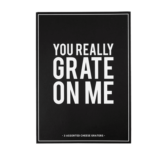 Cheese Graters Book Box - You Really Grate On Me - Veranda Cafe & Mercantile