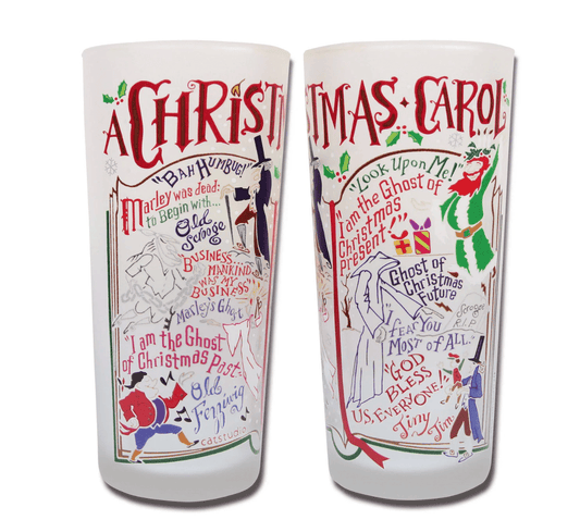 Christmas Carol Drinking Glass Set - Veranda Cafe & Mercantile