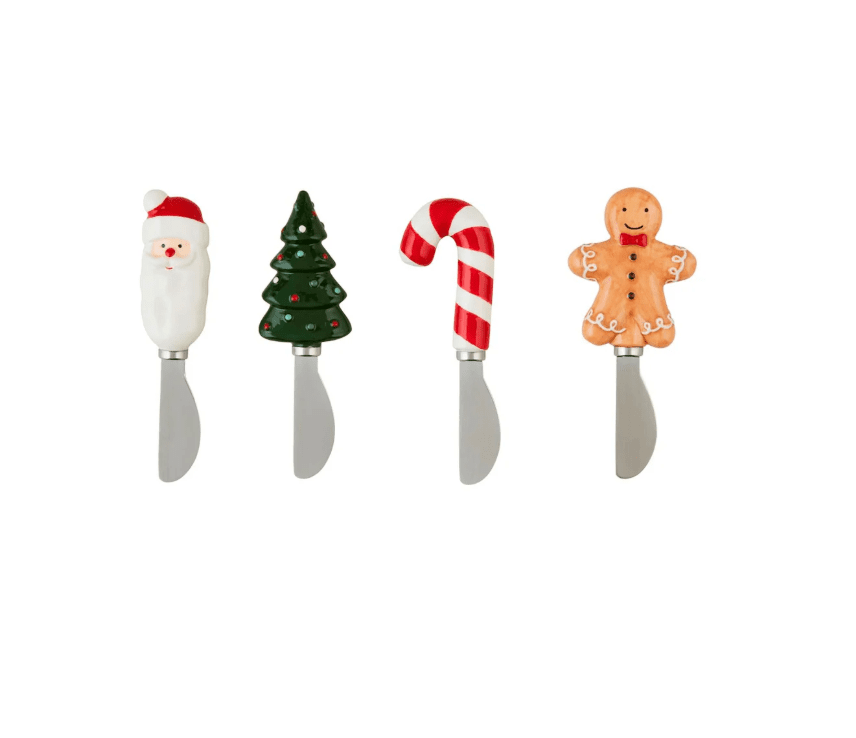 Christmas Ceramic Spreader - Veranda Cafe & Mercantile