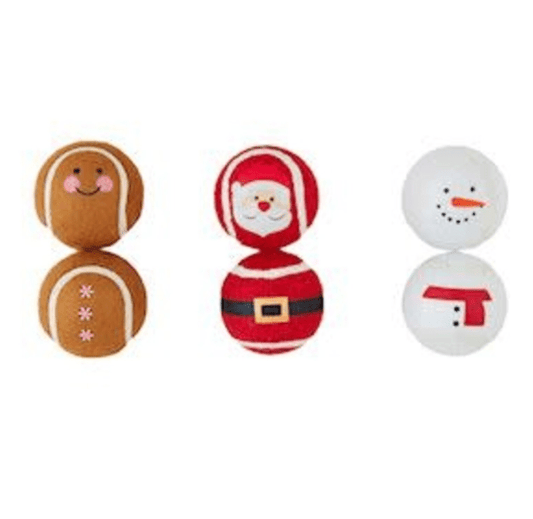 Christmas Character Tennis Ball Sets - Veranda Cafe & Mercantile
