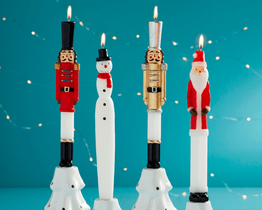 Christmas Figural Taper - Veranda Cafe & Mercantile