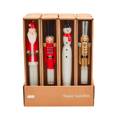 Christmas Figural Taper - Veranda Cafe & Mercantile