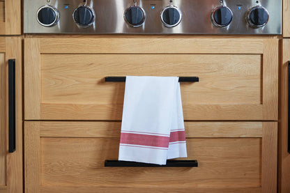 Classic Italian Kitchen Towel - Herringbone Red - Veranda Cafe & Mercantile