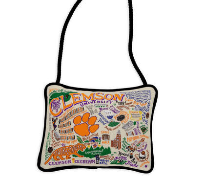 Clemson University Mini Pillow - Veranda Cafe & Mercantile
