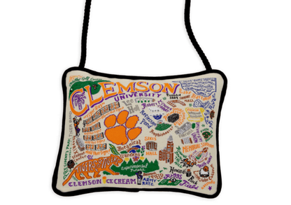 Clemson University Mini Pillow - Veranda Cafe & Mercantile