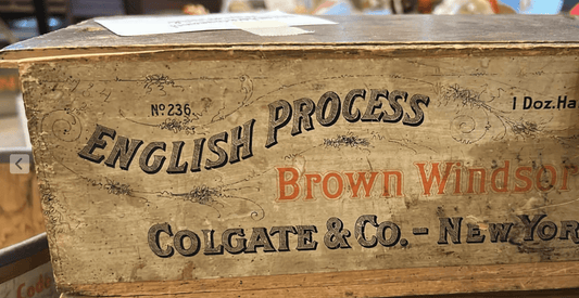 Colgate & Co. Brown Windsor Soap Box - Veranda Cafe & Mercantile