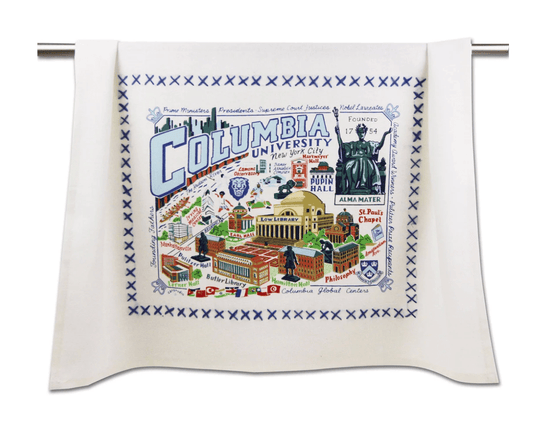 Columbia University Dish Towel - Veranda Cafe & Mercantile
