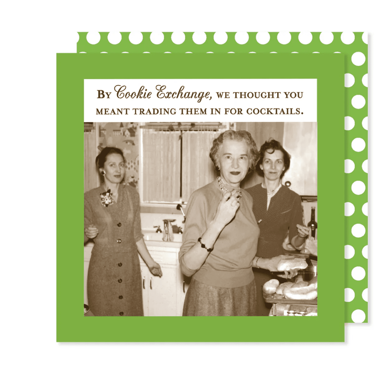 Cookie Exchange Beverage Napkin - Veranda Cafe & Mercantile