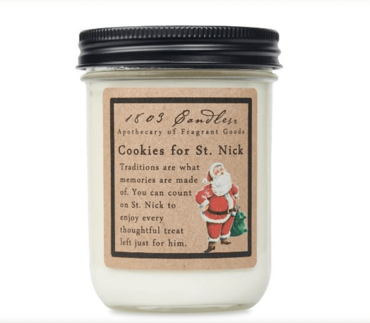 Cookies for St. Nick Soy Candle - Veranda Mercantile