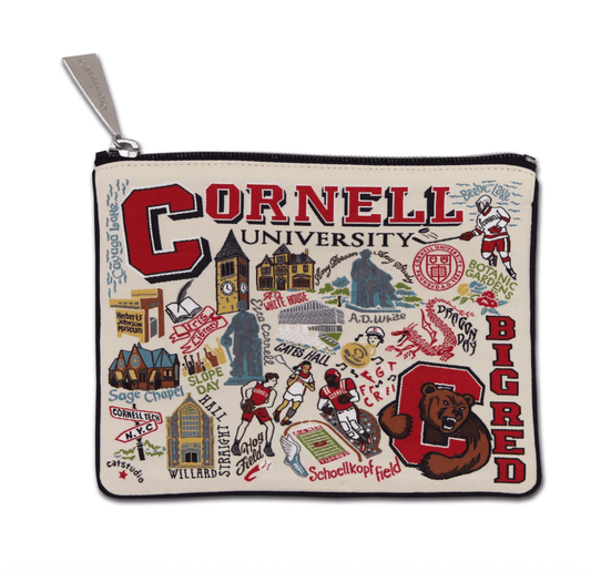 Cornell University Zip Pouch - Veranda Cafe & Mercantile