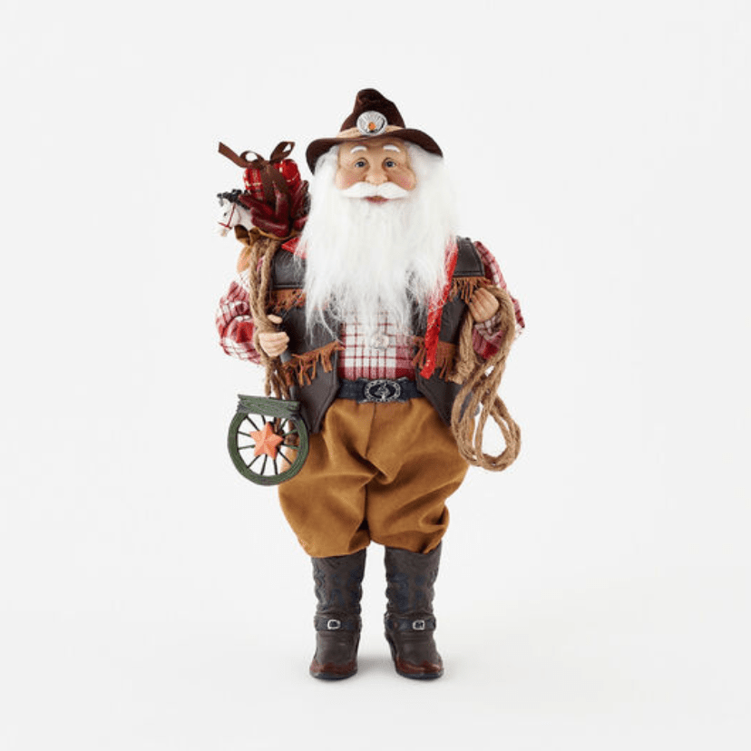 Cowboy Santa - Veranda Cafe & Mercantile