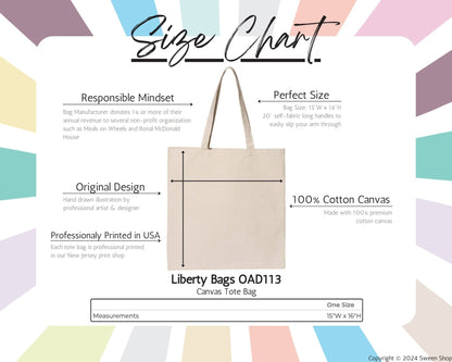 Dachshund Wiener Canvas Tote Bag - Veranda Cafe & Mercantile
