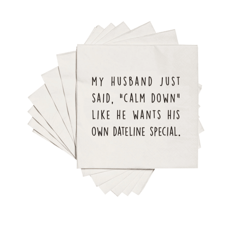 Dateline Special Napkins - Veranda Cafe & Mercantile