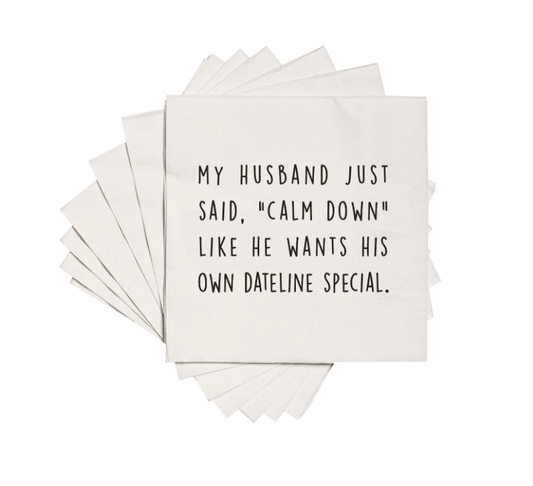 Dateline Special Napkins - Veranda Cafe & Mercantile