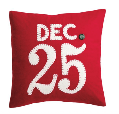 Dec 25 Felted Pillow - Veranda Cafe & Mercantile