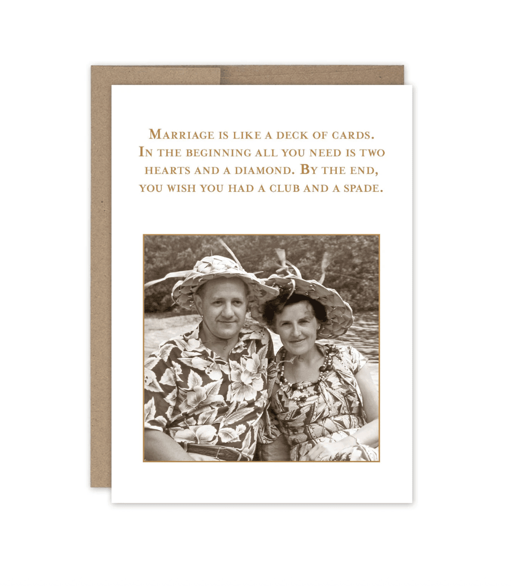 Deck Of Cards Anniversary Card SM529 - Veranda Cafe & Mercantile