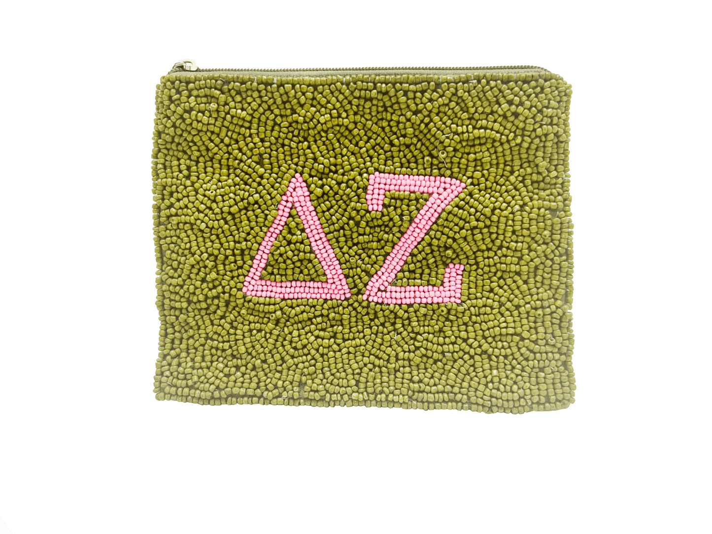 Delta Zeta Beaded Pouch - Veranda Cafe & Mercantile