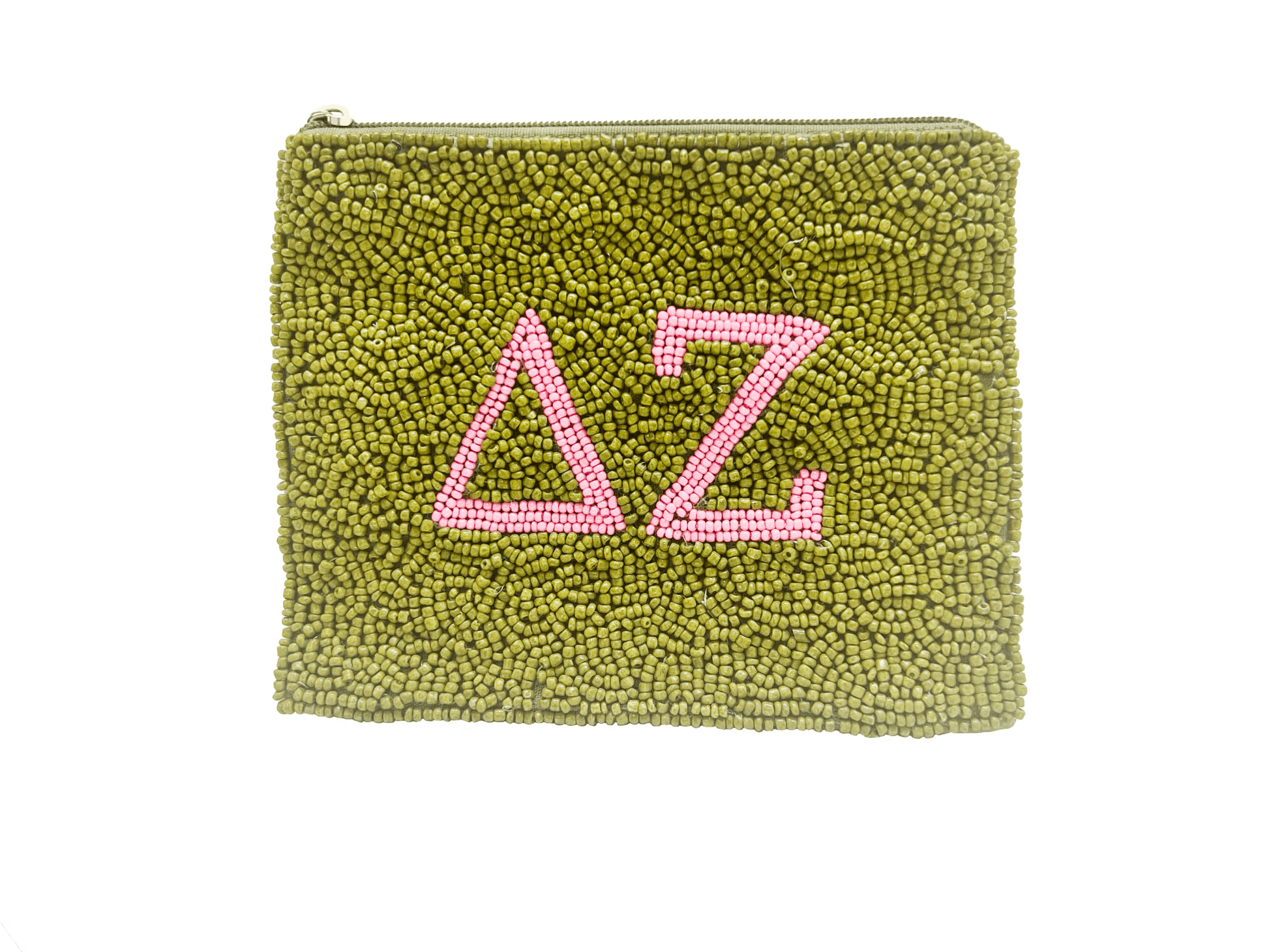 Delta Zeta Beaded Pouch - Veranda Cafe & Mercantile