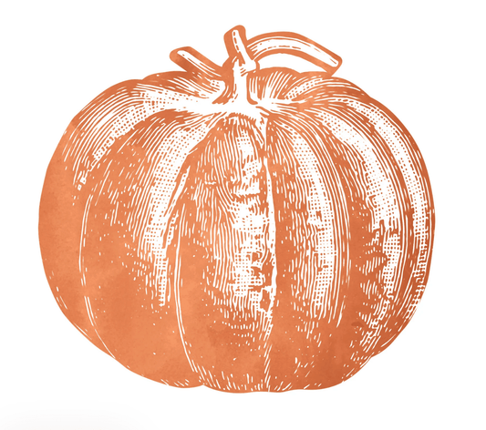 Die - cut Pumpkin Placemats - Set of 12 - Veranda Cafe & Mercantile