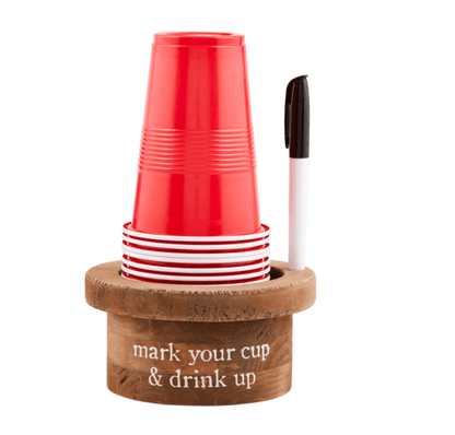 Disposable Cup & Marker Set - Veranda Cafe & Mercantile