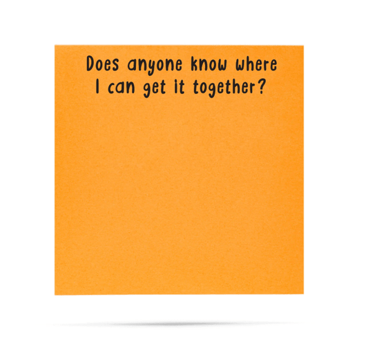 Does anyone know where I can get it together Sticky Notes - Veranda Cafe & Mercantile