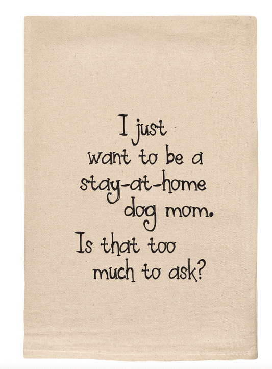 Dog Mom Dish Towel - Veranda Cafe & Mercantile