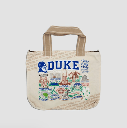 Duke University Collegiate Tote Bag - Veranda Cafe & Mercantile