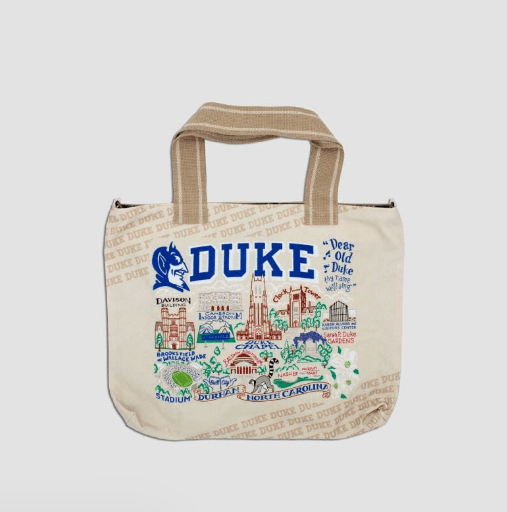 Duke University Collegiate Tote Bag - Veranda Cafe & Mercantile