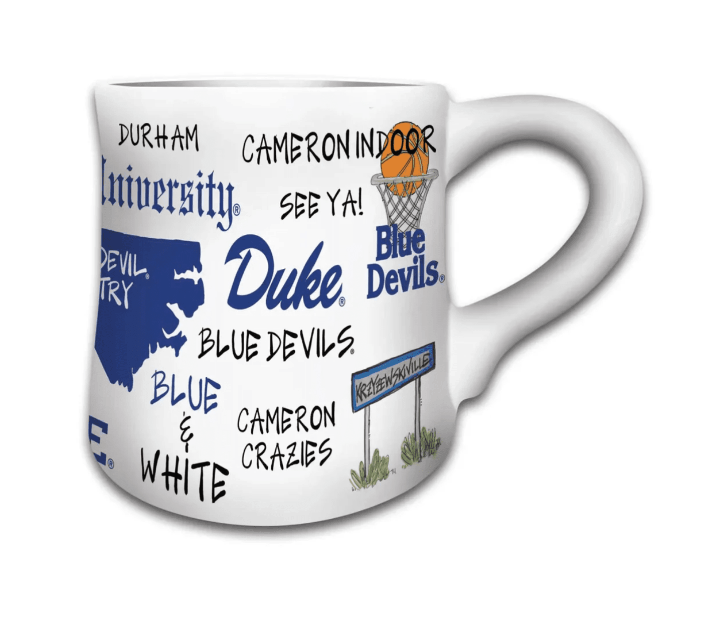 Duke University Icon Mug - Veranda Cafe & Mercantile