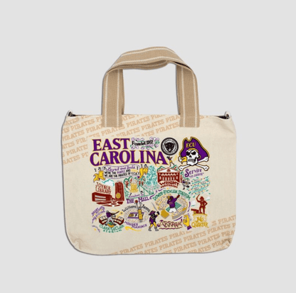 East Carolina University Collegiate Tote Bag - Veranda Cafe & Mercantile