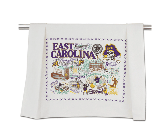 East Carolina University Dish Towel - Veranda Cafe & Mercantile