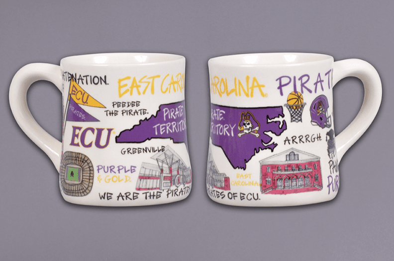 East Carolina University Icon Mug - Veranda Cafe & Mercantile