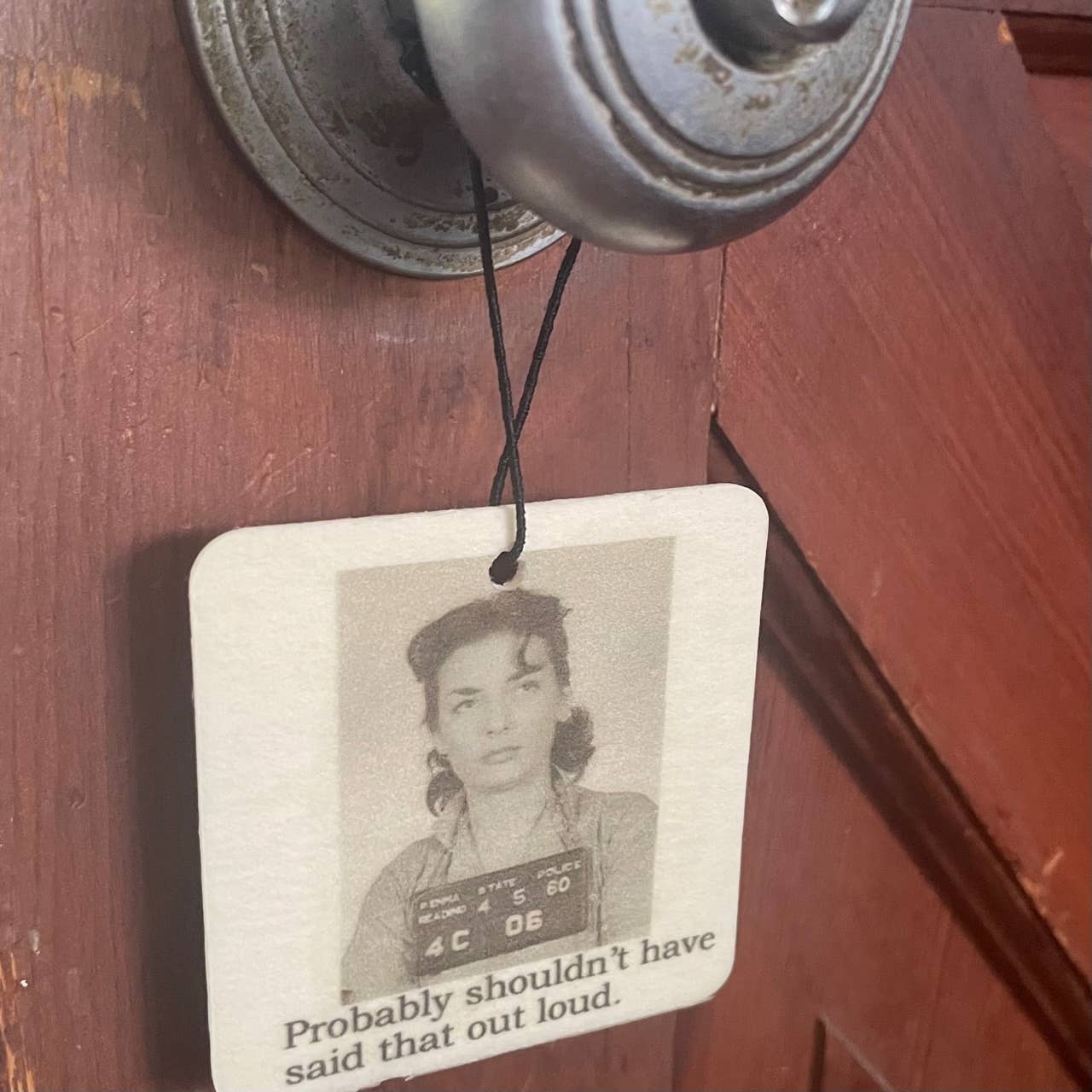 Ed was confused - Car Freshener - Veranda Cafe & Mercantile