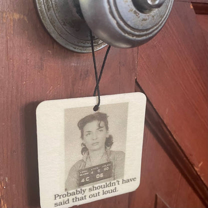 Ed was confused - Car Freshener - Veranda Cafe & Mercantile