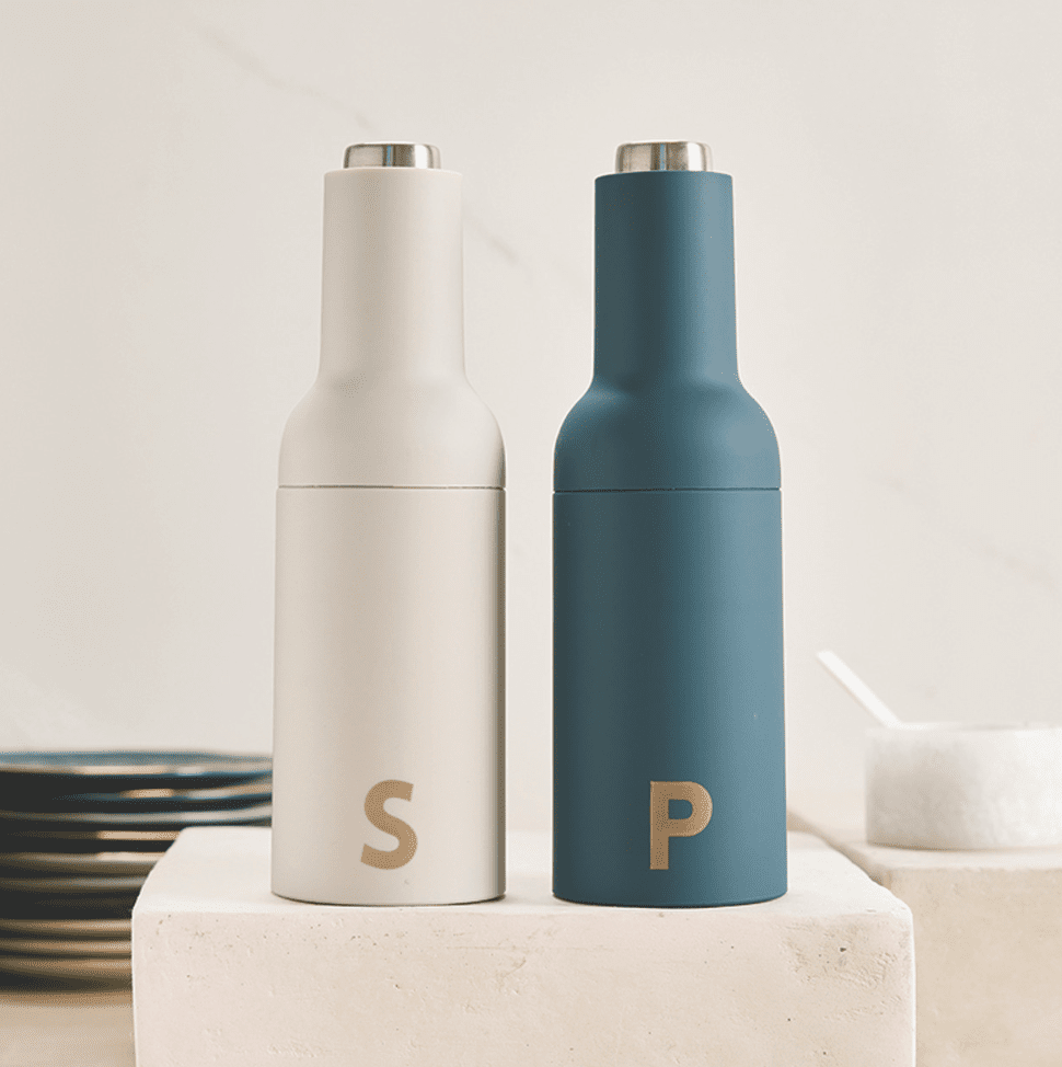 Electric Matte Pepper Grinder - Blue - Veranda Cafe & Mercantile